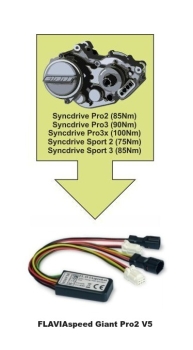 Preview: FLAVIAspeed E-Bike Tuning - Yamaha Giant Syncdrive Pro2 / Pro3 / Pro3x / Sport2 / Sport3 V5